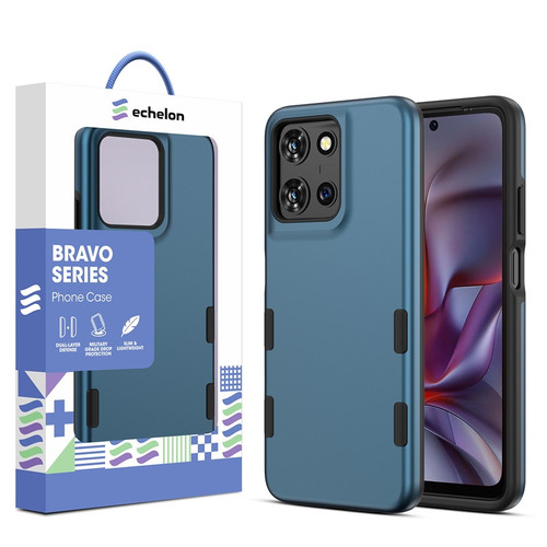 Echelon Bravo Series Case for Motorola Moto G 5G (2026) / Moto G Play (2026) / Moto G 5G (2025) - Blue